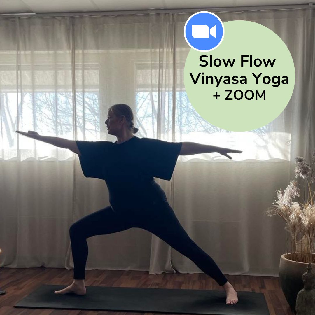 Slow Flow Vinyasa Yoga + ZOOM
